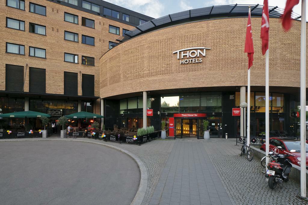 Thon Hotel Ски Экстерьер фото